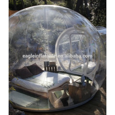 Water proof Outdoor camping transparent Inflatable bubble tent