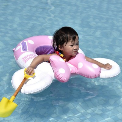 factory newest INS hot top quality ride-on summer swimming lovely cartoon mouse inflatable baby float inflatable children floats